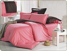 Комплект постельного белья Вальтери Сатин Розовый OD-18