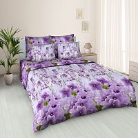 Комплект постельного белья Вальтери Бязь Фиолетовый 109324