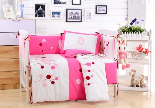 Комплект постельного белья Вальтери Перкаль Розовый DK-22-bort
