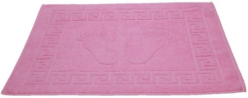 Полотенце-коврик для ног Pink (розовый) ROSEBERRY Розовый Kov pol Pink