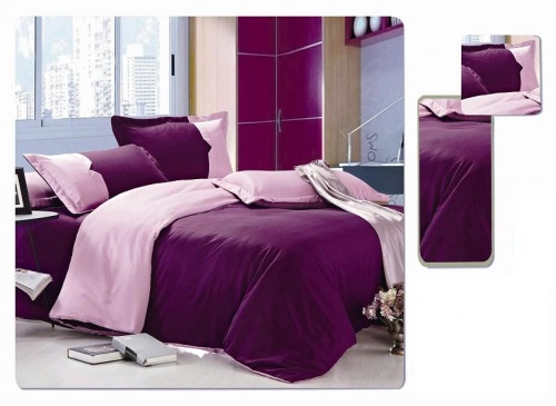 Комплект постельного белья Вальтери Софткоттон Фиолетовый MO-10