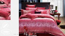 Комплект постельного белья Фамилье Сатин Розовый SDS-37