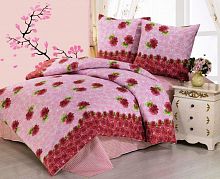 Комплект постельного белья Вальтери Поплин Розовый П-10
